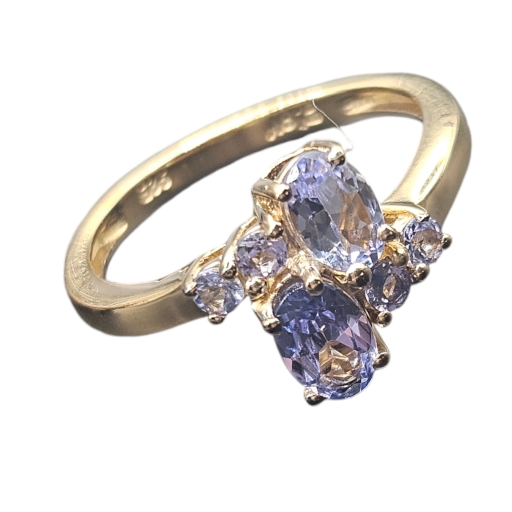 Tanzanite Bypass Ring